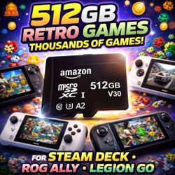 Steam Deck Rog Ally Legion Go Micro Sd Card