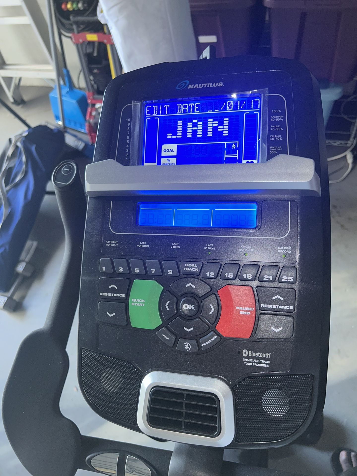 Nautilus Exercise Bike