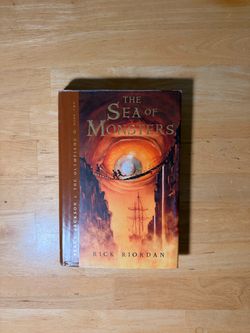 Rick Riordan Percy Jackson Sea of Monsters Book 2 Hardcover 2006