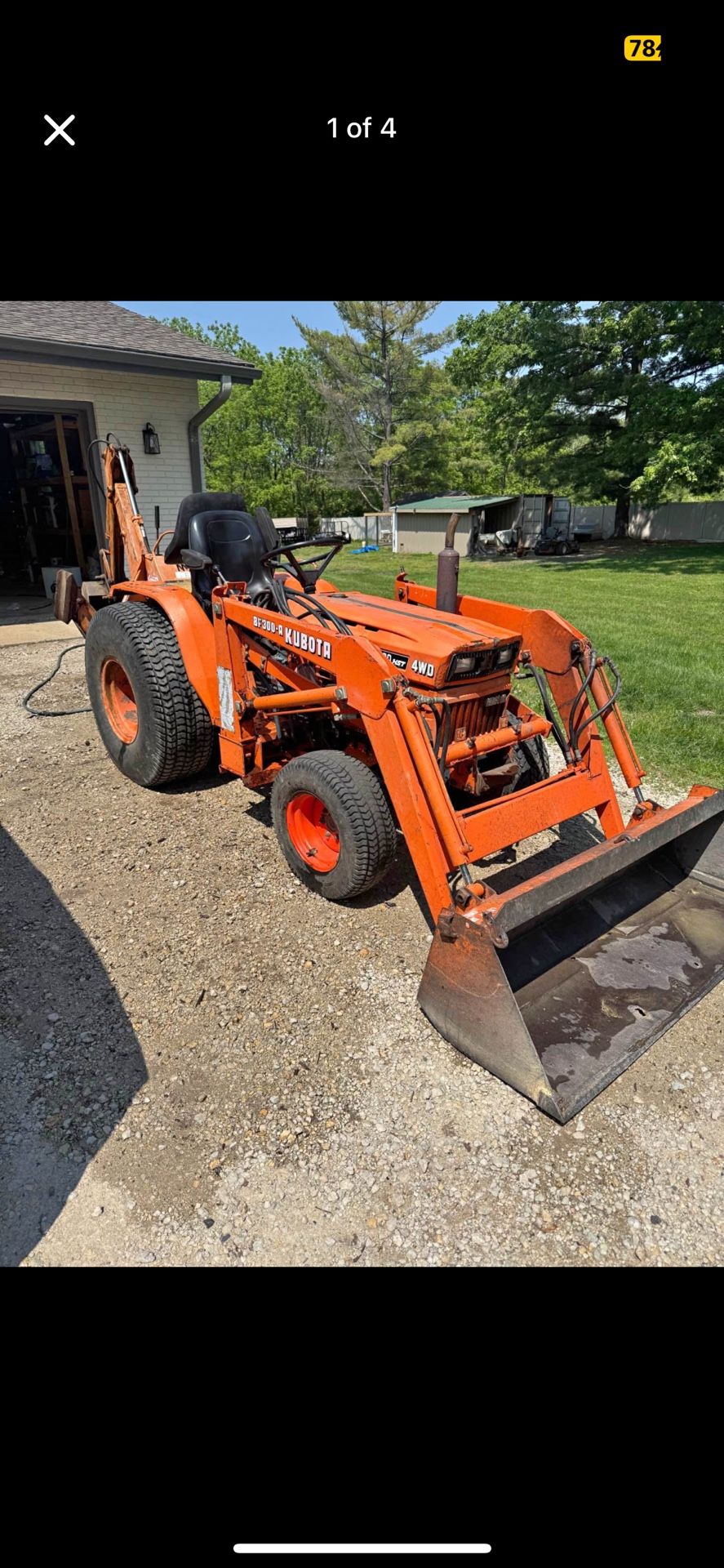 Kubota Combo Unit 503hrs Trade For A Dingo Diesel Or Cash
