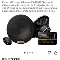 Nuevo Epacadito  Kenwood exelon  Componente