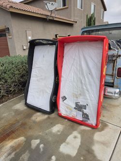 Black toddler bed
