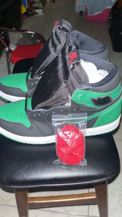 Pine green Jordan ones