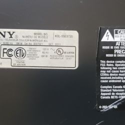 55" Sony Bravia