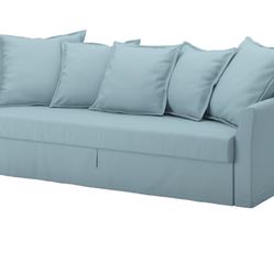 Blue Holmsund sleeper sofa 