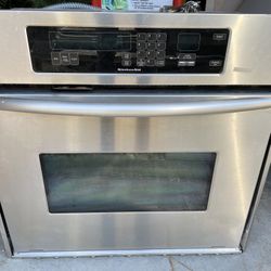 Kitchen aid wall oven convection Works Well Cost $1,400New