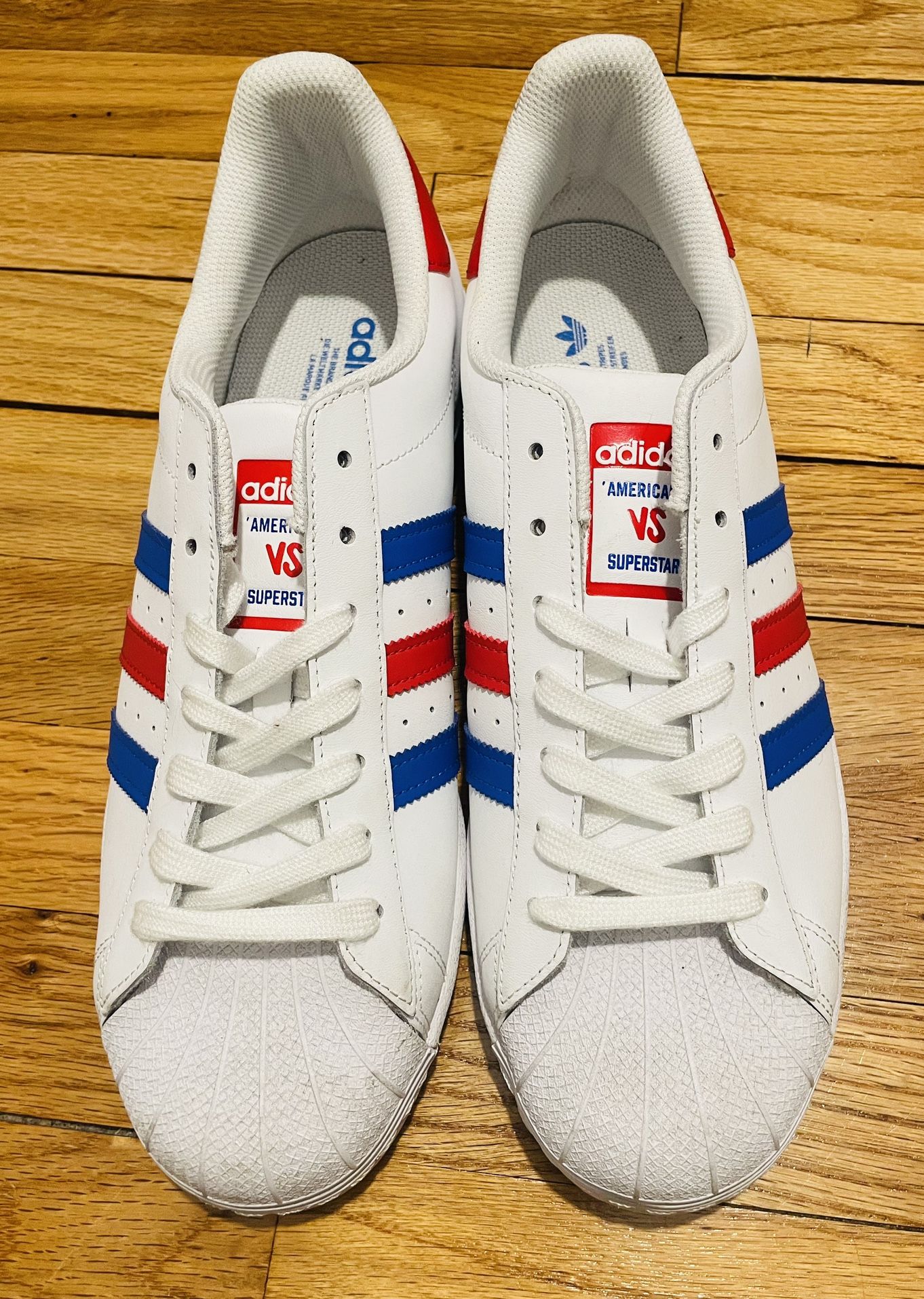 adidas Americana Superstar 'USA' Footwear White/Blue