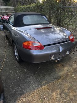 Two Cars: 2001 Porsche Boxster S (running) & 2000 Parts Car