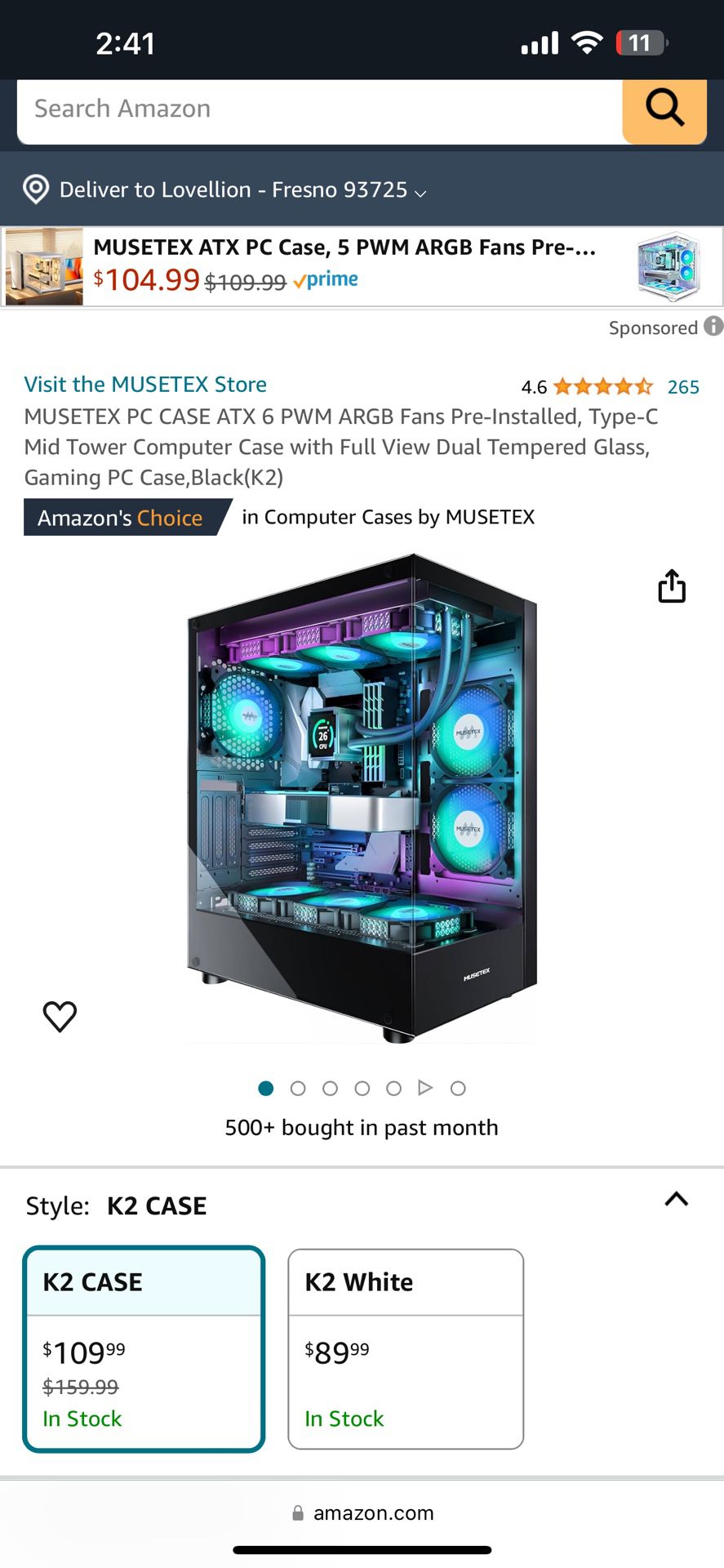 Compute Gaming Case
