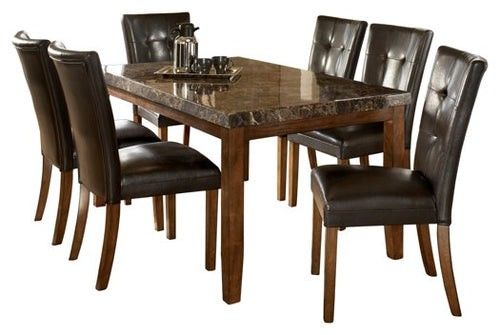 Lace Dining Table And 6 Chairs By Ashley Furniture