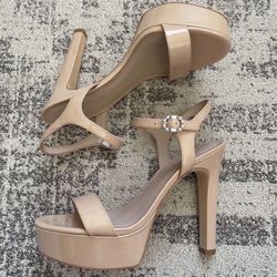 Stuart Weitzman Women's Dazzle 130 Platform Sandal Size 7.5