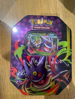 Pokemon Mega (Gengar/Clefable) Moonlit Tins