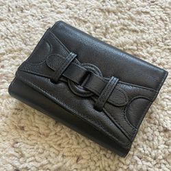 FREE Black Genuine Leather Womens Wallet