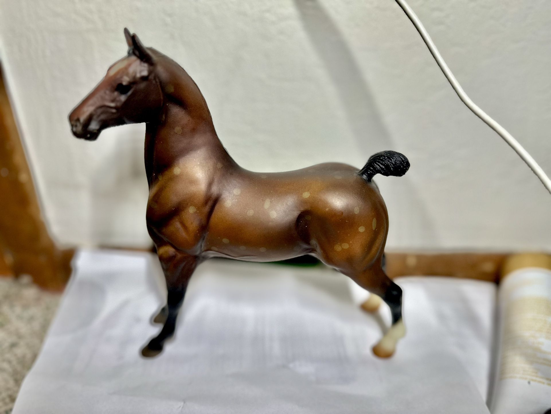 Breyer Sweet Confession Dapple Bay Hackney Pony Retired Model Horse Traditional