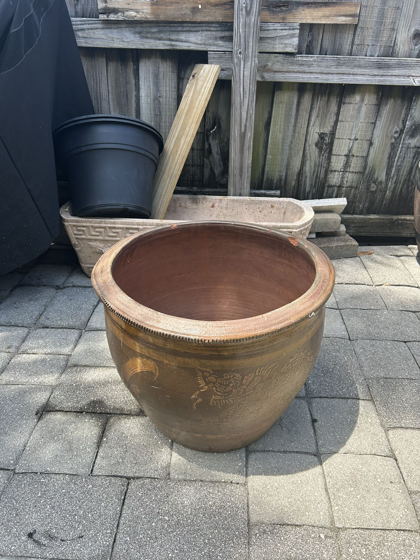Flower Pot ( Ceramic )