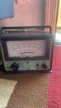 Vintage Engine Tune Up Tester