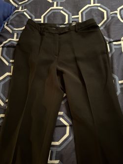 Black Petite Joneswear Essentials Women’s Dress Pants