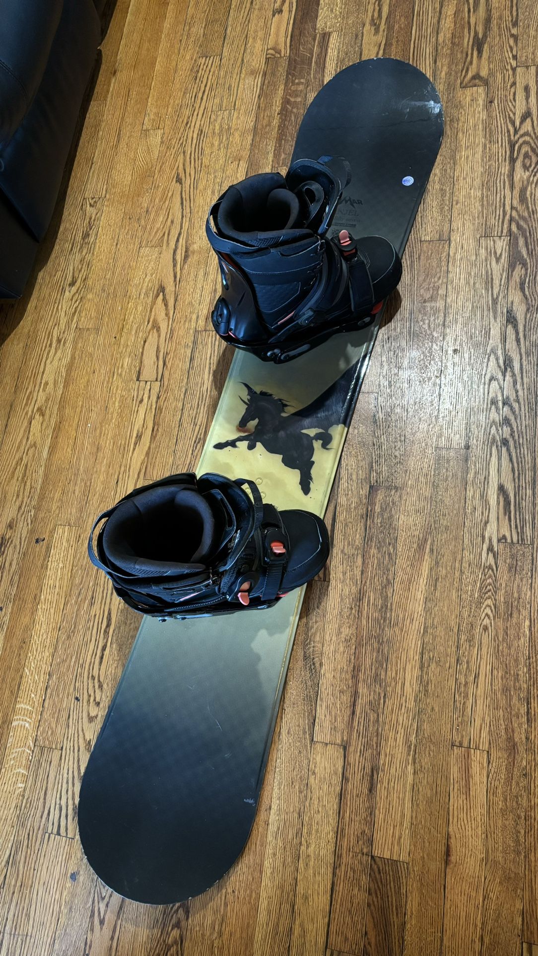Snowboard Complete w/ Lightly Used Snowboarding Boots & Bindings