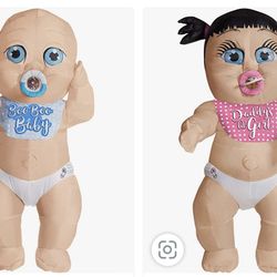 Gender Reveal Inflatable Babies 