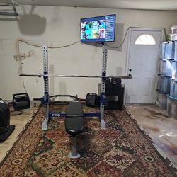 Fitness gear pro sale olympic weight bench