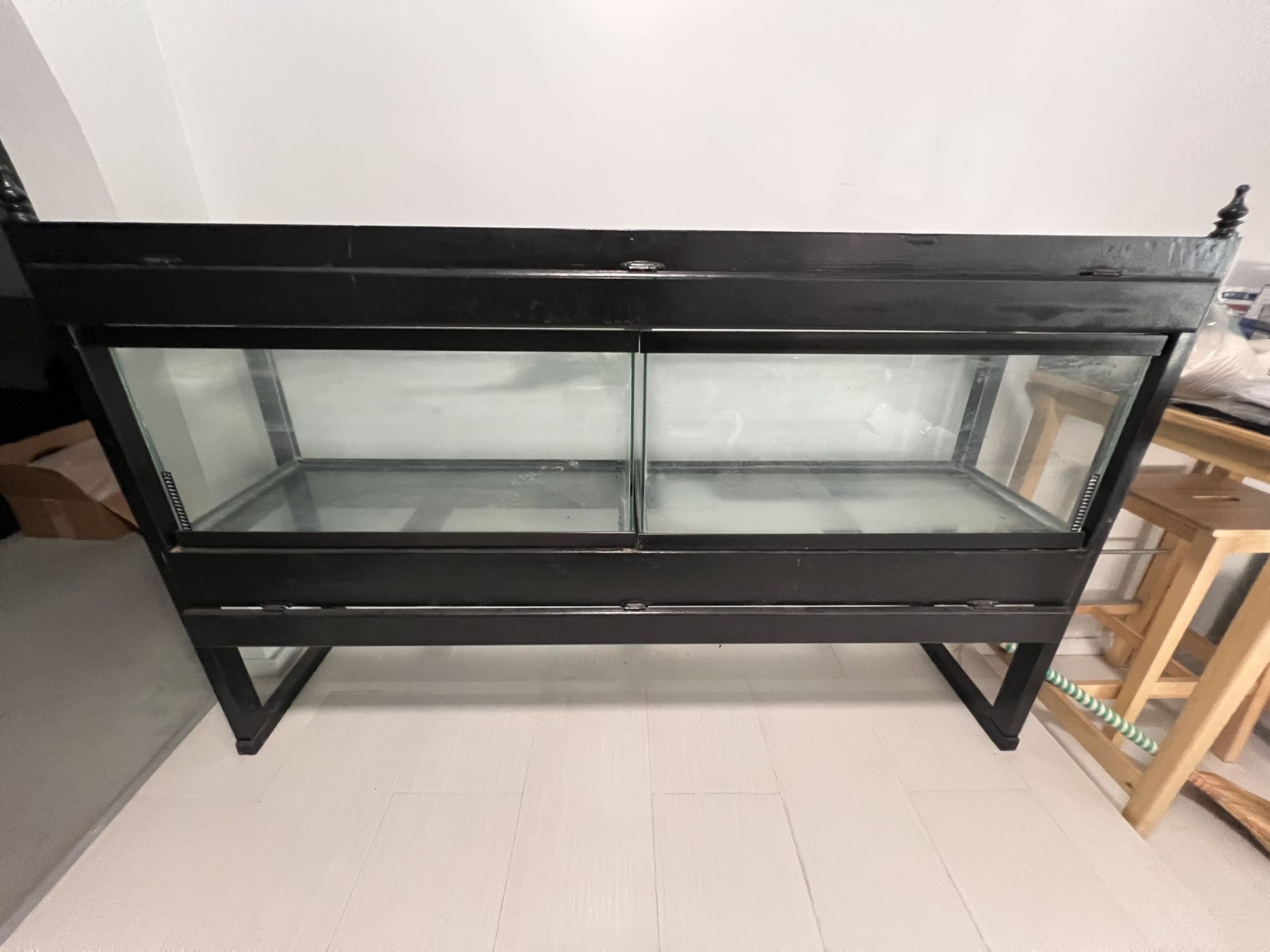 Two ~37.5 Gallon Fish Tank and Frame