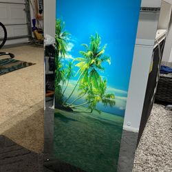 Four vintage Large Illuminated Ocean/waterfall Wall Art W/ Sound