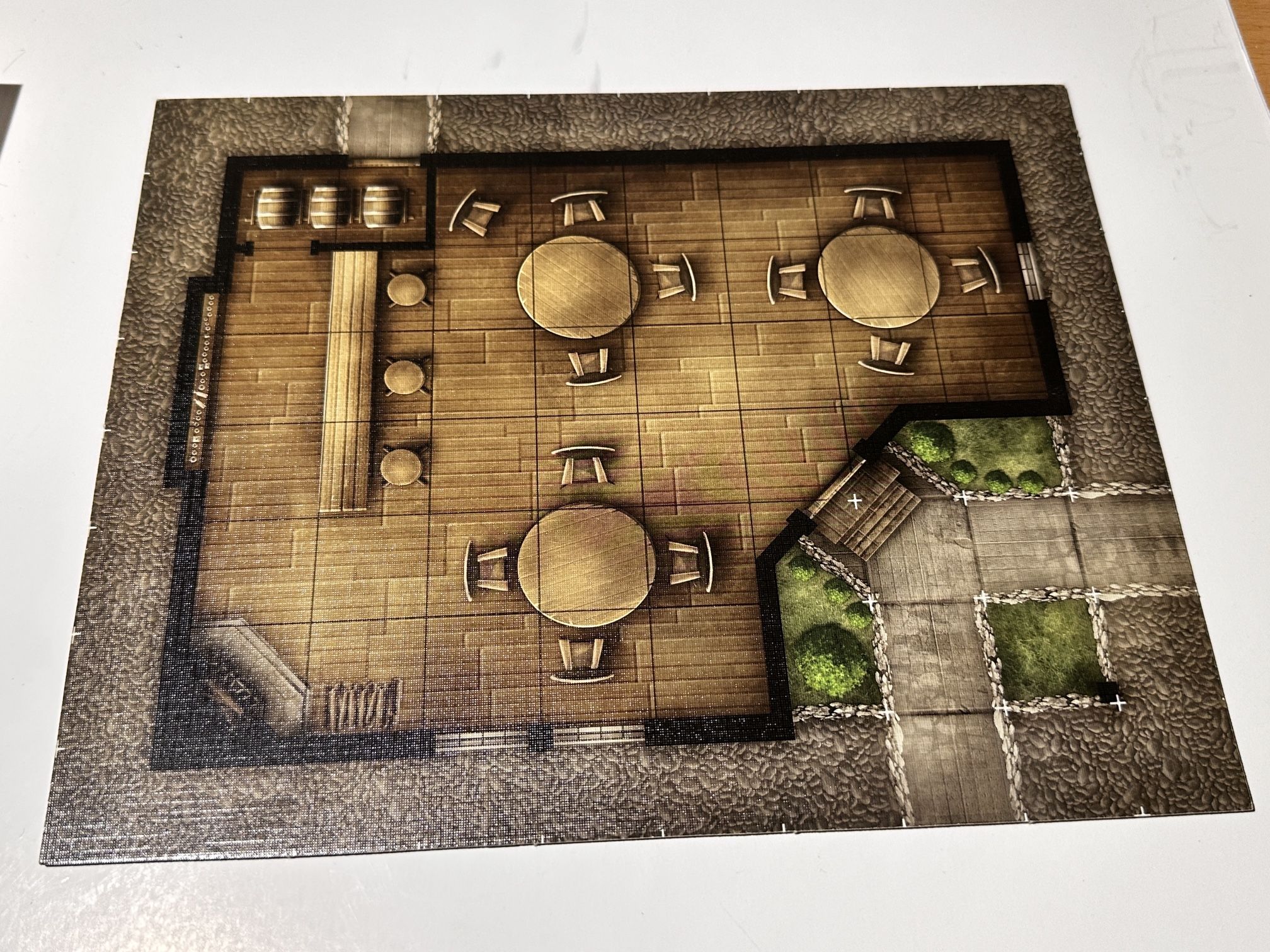 2007 Dungeons & Dragons Arcane Corridor replacement dungeon tile tavern bar DT2