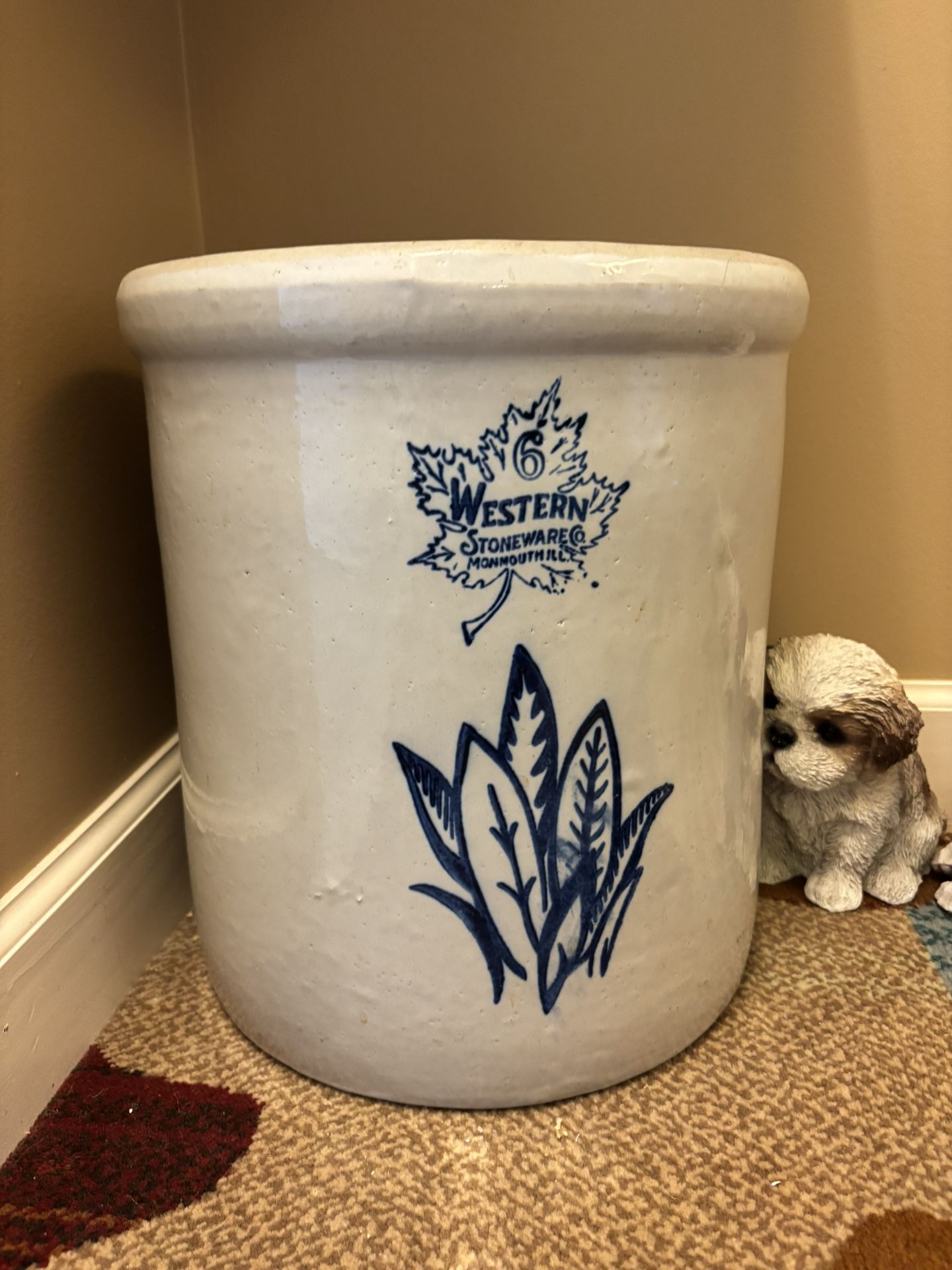 Western Stoneware Crock 8 Gal