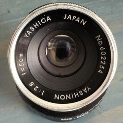Yashica M42 Small 50mm Rare Lens 
