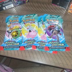 Pokemon  e scarlet and violet journey together booster  TCG Packs