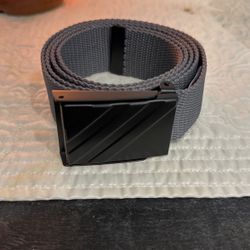 Gray Adidas Cut to Fit Golf Belt 
