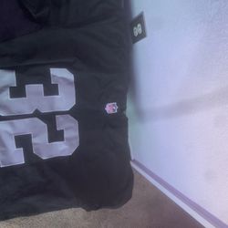 black raiders jersey xxl