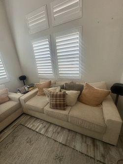 Cream Modern couches