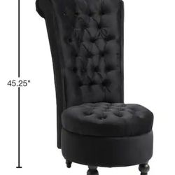High Back Vintage Style Chair