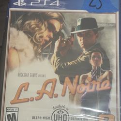 La Noire Ps4