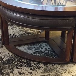 Coffee Table With Class Top