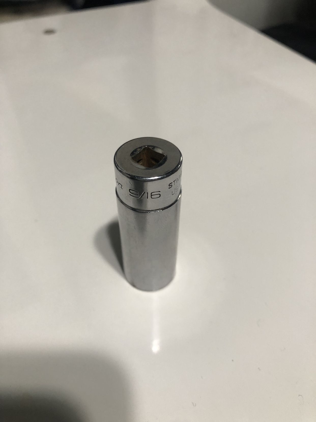 Snap On 9/16 Deep Socket 1/4 Drive 6 Point