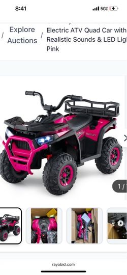 Moto para niña