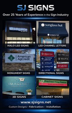 Custom signage