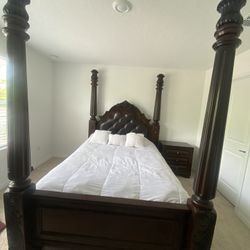 Dark Brown Bedroom Set(WILL NEGOTIATE PRICE)