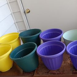 Plastic Planters 