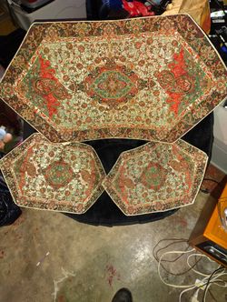 Persian Termah silk table setting 