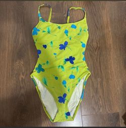 Floral bathing suit