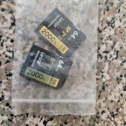 Lexar Professional 64gb (x2) SD Memory Cards