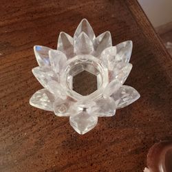 Candle Holder, Glass