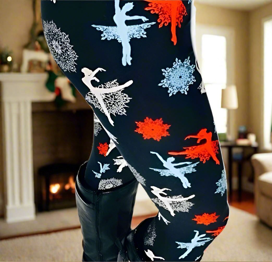NEW Womens Christmas Leggings Soft As Lularoe