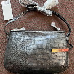 Kenneth Cole Reaction Double Compartment Cross Body Bag