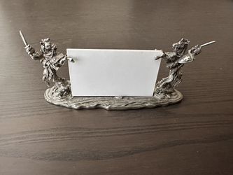 Knights Business Card Holder Stand