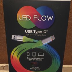 6ft LED Type C Glow Cable
