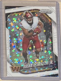 Brian Robinson Jr. Prizm White Disco